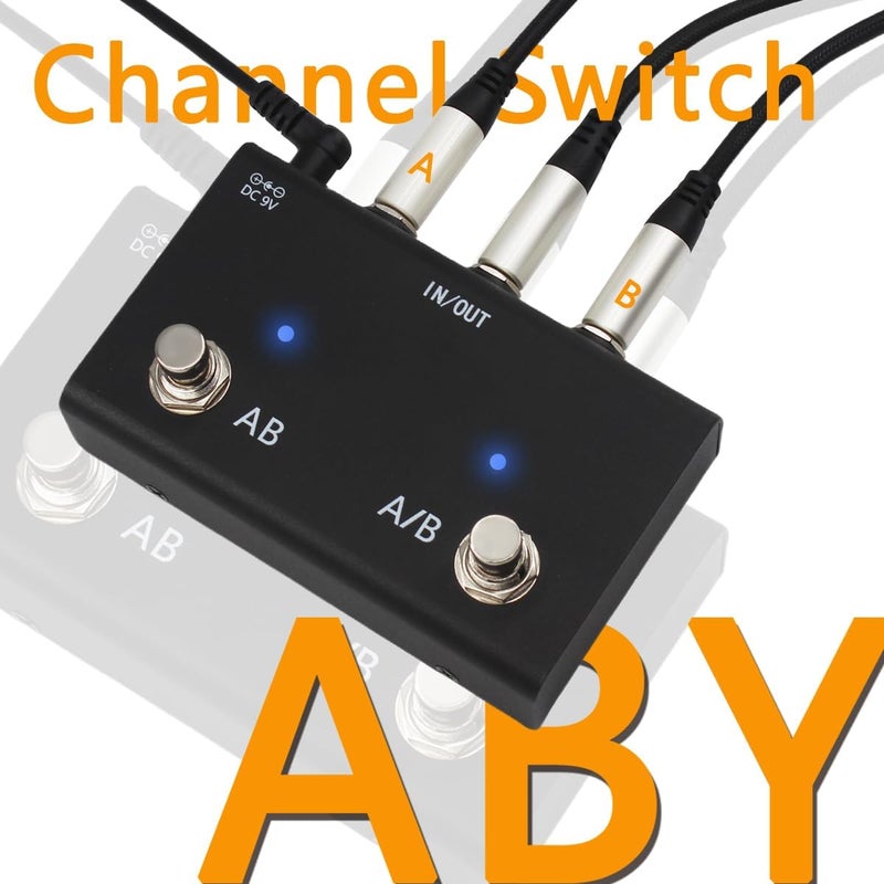 Adoerpai ABY Pedal Channel Switch Box Line AB Selector True Bypass For Guitar Effect Pedal - Image 5